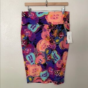 Disney Colorful Mickey Mouse Pencil Skirt
